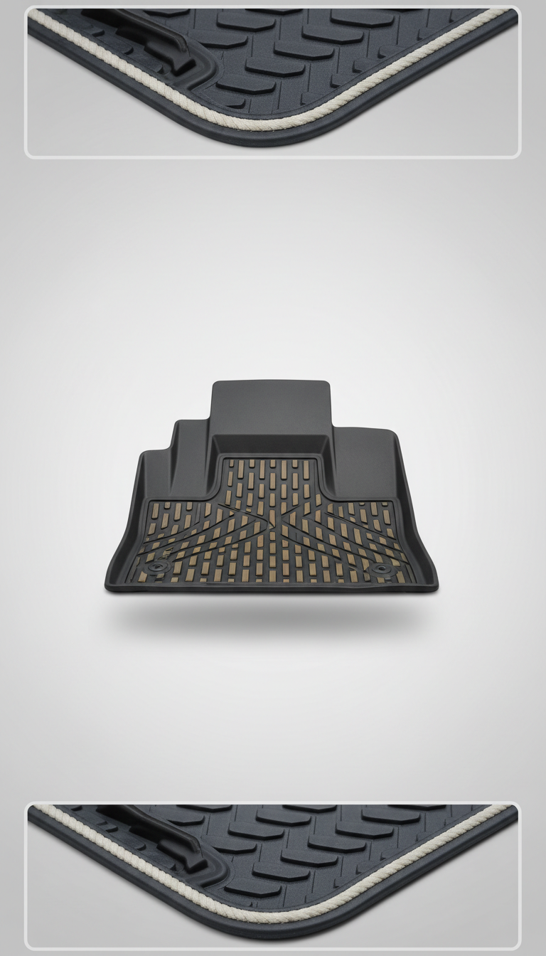 Heavy-Duty Molded Rubber Mat