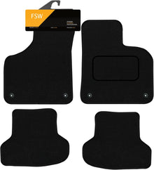 Audi A3 & S3 Hatch & Cabriolet 2003-2012 4 Clips Fully Tailored Car Floor Mats
