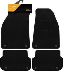Audi A6 2004-2011 NOT Quattro With 8 Clips Fully Tailored Car Floor Mats