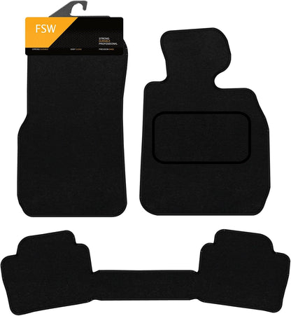 BMW 3 Series F30 F31 2012-2019 With 1 Piece Rear Mat Fully Tailored Car Floor Mats