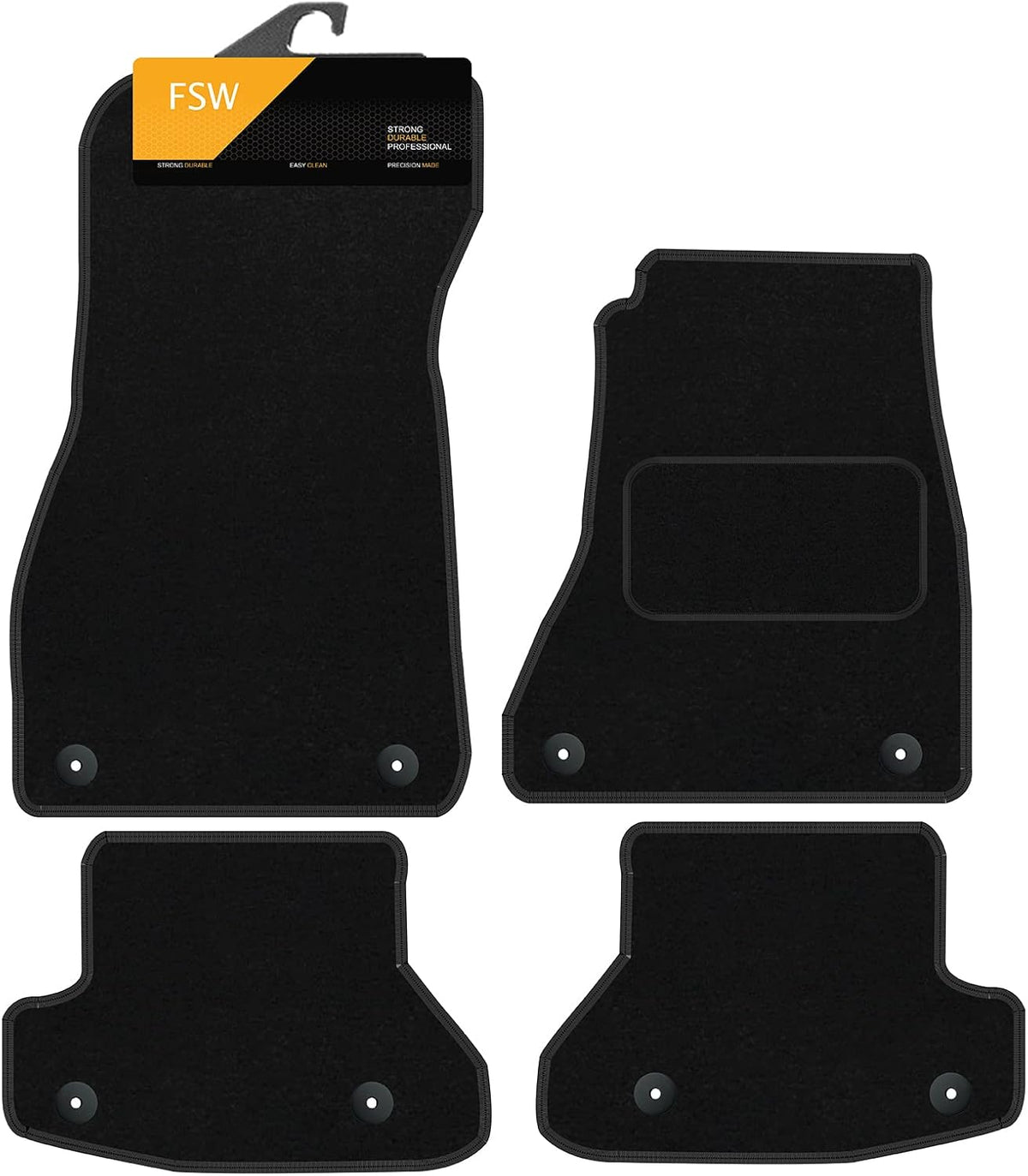 Audi A5 S5 Cabriolet 2016-2025 Fully Tailored Car Floor Mats