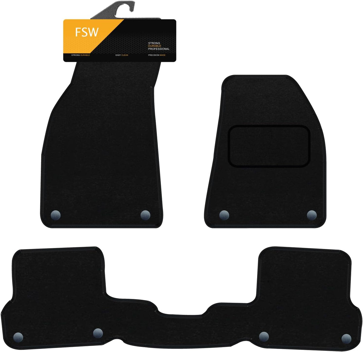 Audi A4 2001-2008 1pc Rear Mat Fully Tailored Car Floor Mats