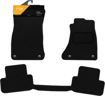 Audi A4 2008-2015 With 1Pc Rear Fully Tailored Car Floor Mats