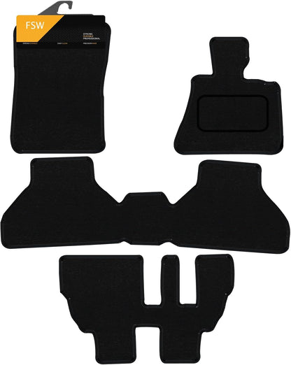 BMW X5 E70 2006-2013 7 Seater With 1 Piece Rear Mat Fully Tailored Car Floor Mats