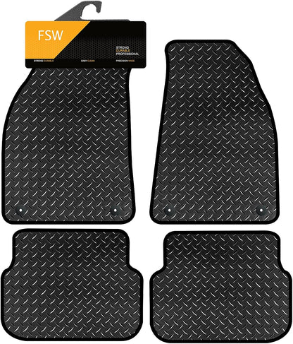 Audi A6 2004-2011 NOT Quattro With 4 Clips Fully Tailored Car Floor Mats