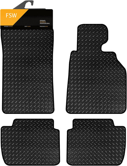 BMW 3 Series E46 Coupe 2 Dr 2002-2007 Fully Tailored Car Floor Mats