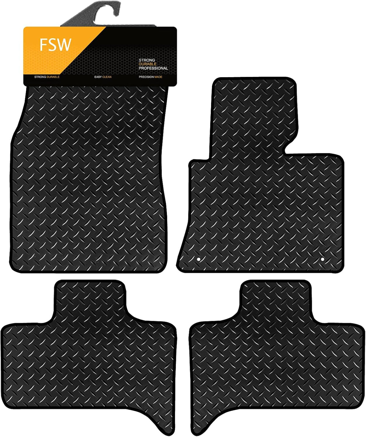 BMW X5 E53 1999-2006 With 2 Fixing Holes Fully Tailored Car Floor Mats