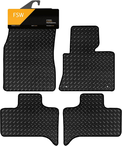BMW X5 E53 1999-2006 With 2 Fixing Holes Fully Tailored Car Floor Mats