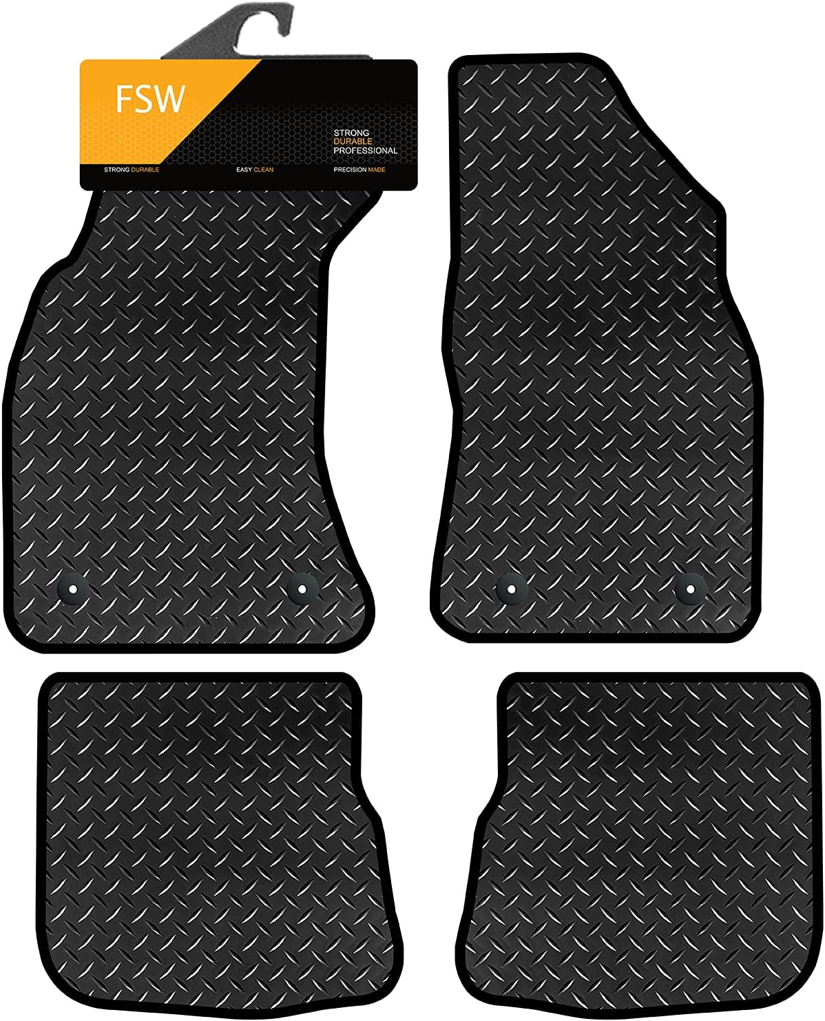 Audi A4 1997-2000 4 Clips Fully Tailored Car Floor Mats