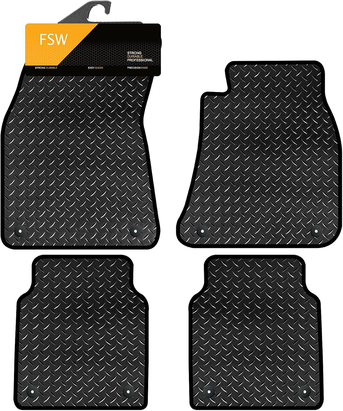 Audi A8 LWB 2009-2017 Fully Tailored Car Floor Mats