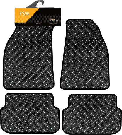 Audi A6 2004-2011 NOT Quattro With 8 Clips Fully Tailored Car Floor Mats