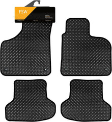 Audi A3 & S3 Hatch & Cabriolet Auto 2003-2012 4 Clips Fully Tailored Car Floor Mats