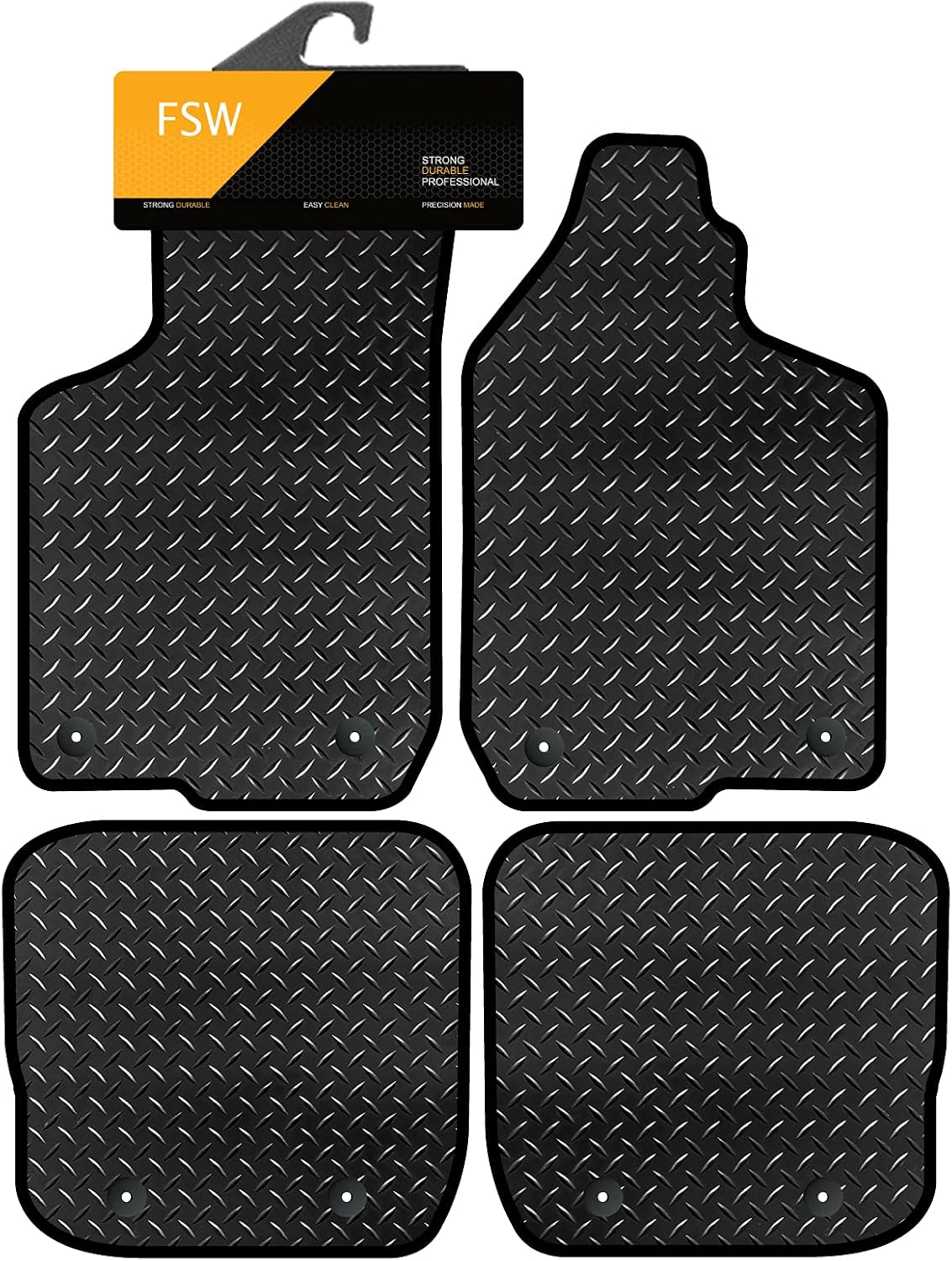Audi A3 1996-2002 8 Clip Fully Tailored Car Floor Mats
