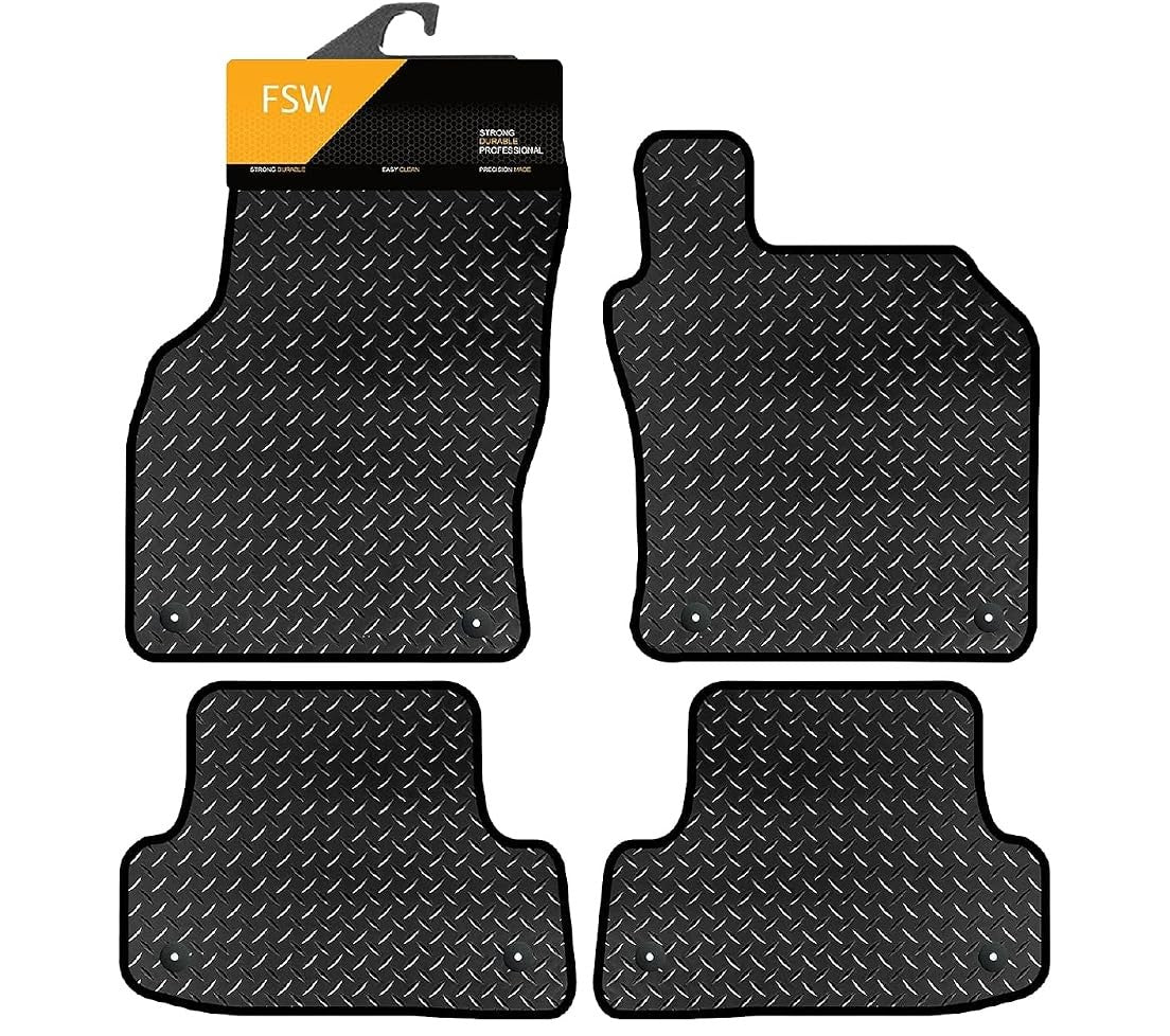 Audi A3 S3 Sportback 5dr 2012-2020 8 Clip Fully Tailored Car Floor Mats