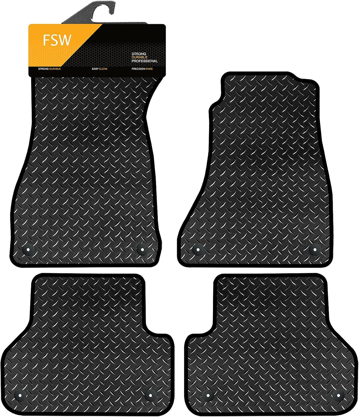 Audi A4 2016-Onwards Fully Tailored Car Floor Mats