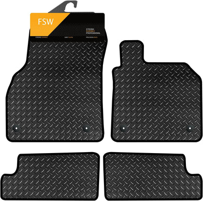 Audi TT MK3 2014-2023 4Pc Fully Tailored Car Floor Mats