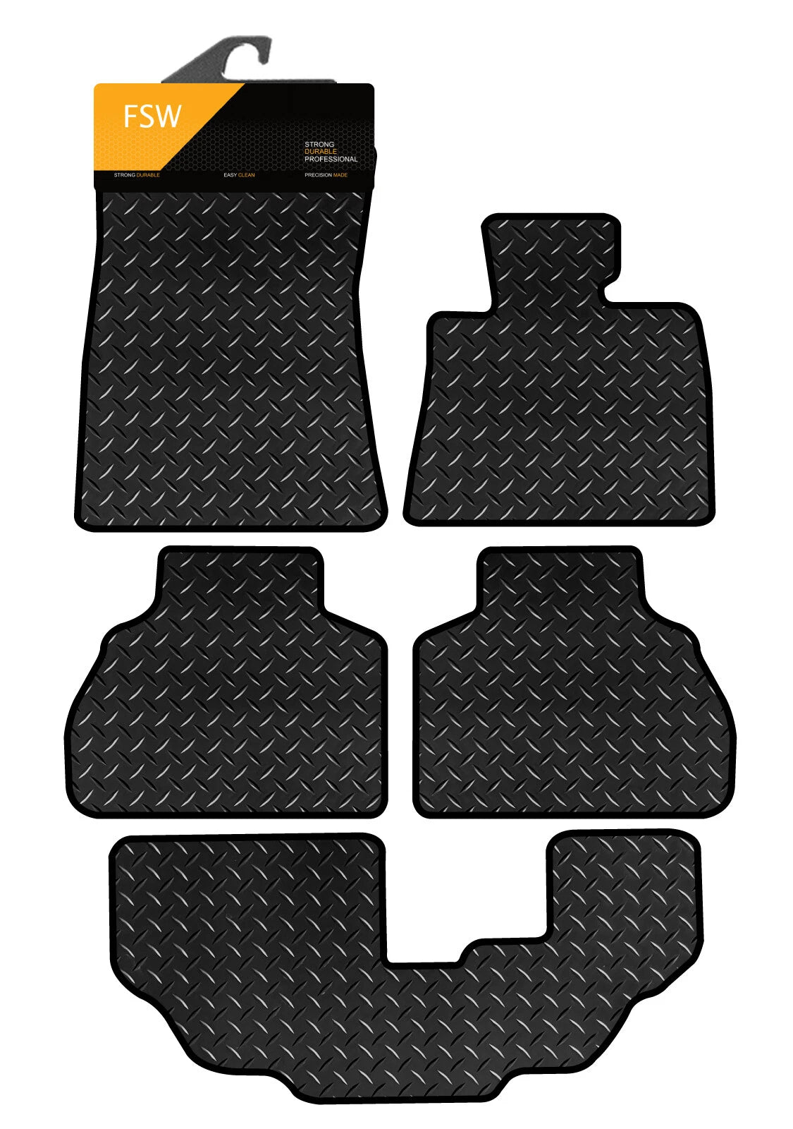 BMW X7 G07 2018-Present Fully Tailored Car Floor Mats