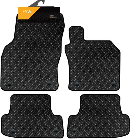 Audi A3 S3 Hatchback 3dr 2012-2020 8 Clip Fully Tailored Car Floor Mats