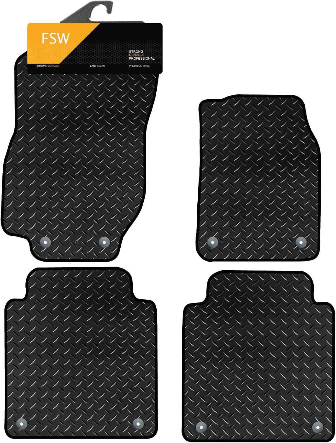 Audi A8 LWB 2018-On Fully Tailored Car Floor Mats