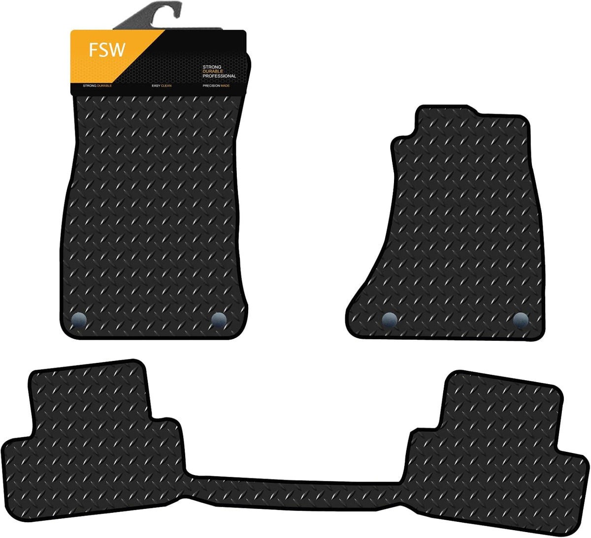 Audi A4 2008-2015 With 1Pc Rear Fully Tailored Car Floor Mats