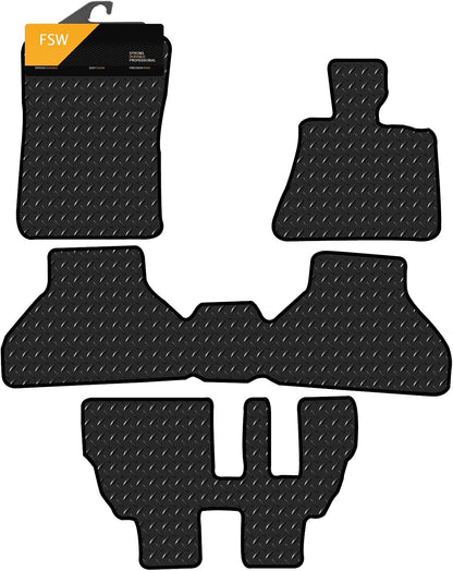 BMW X5 E70 2006-2013 7 Seater With 1 Piece Rear Mat Fully Tailored Car Floor Mats