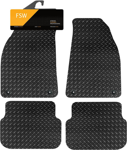 Audi A6 2004-2011 NOT Quattro With 4 Clips Fully Tailored Car Floor Mats