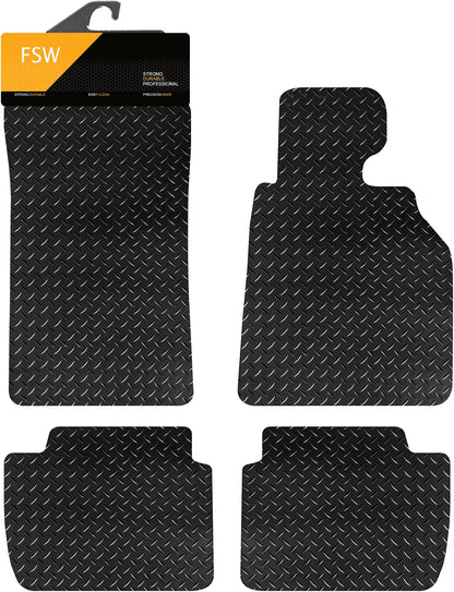BMW 3 Series E46 Saloon 4 Door 1998-2005 Fully Tailored Car Floor Mats