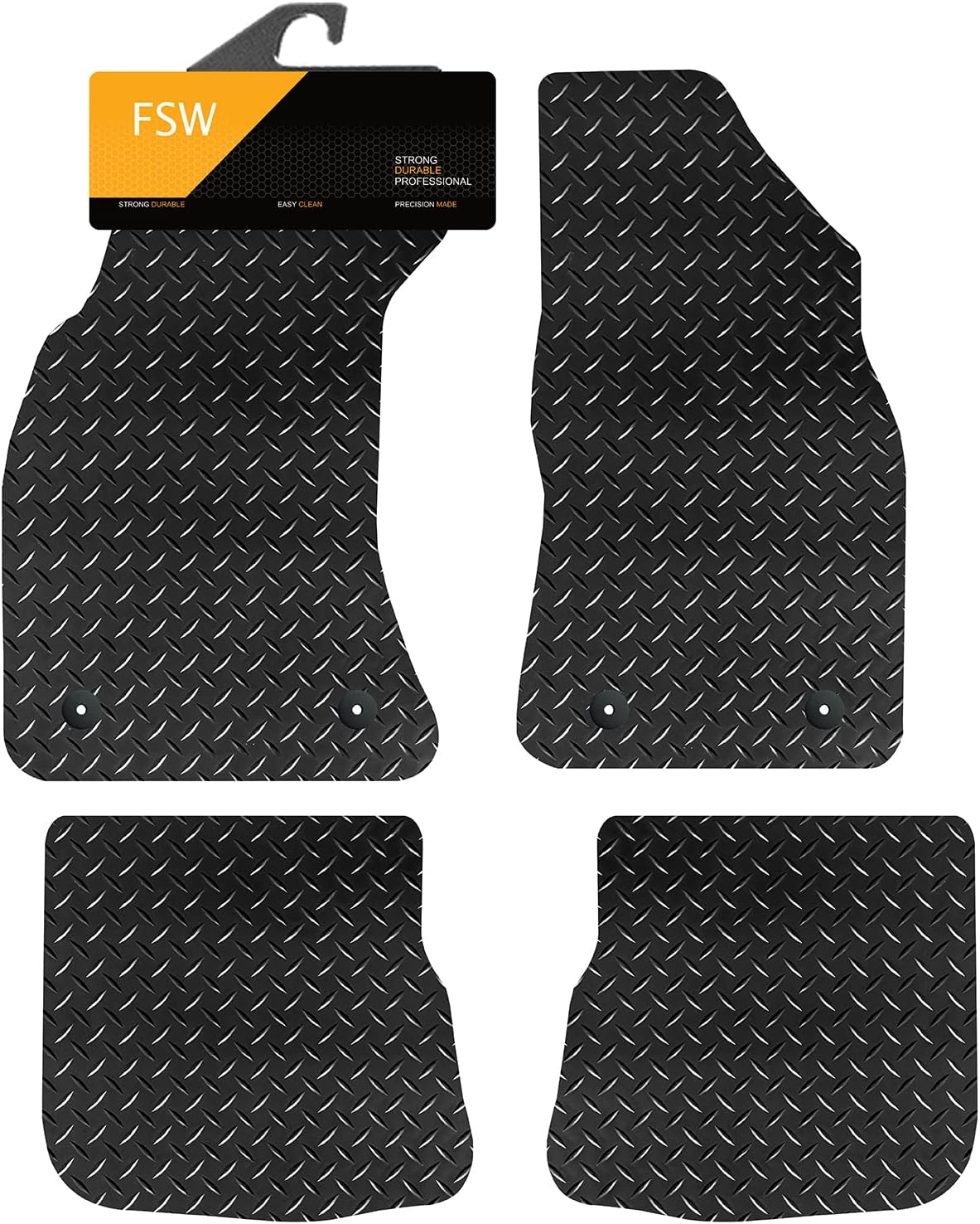 Audi A4 1997-2000 4 Clips Fully Tailored Car Floor Mats