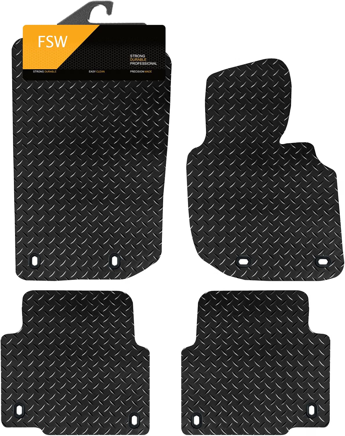 BMW 3 Series E36 Coupe 1992-1998 Fully Tailored Car Floor Mats With Clips