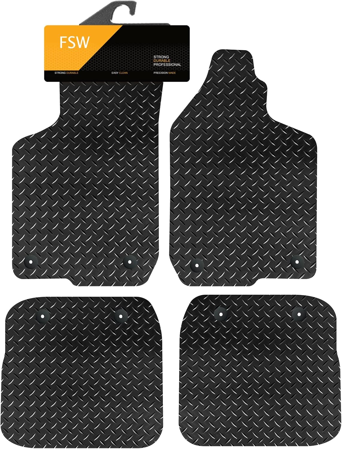 Audi A3 1996-2002 8 Clip Fully Tailored Car Floor Mats