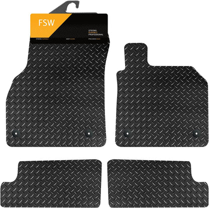 Audi TT MK3 2014-2023 4Pc Fully Tailored Car Floor Mats