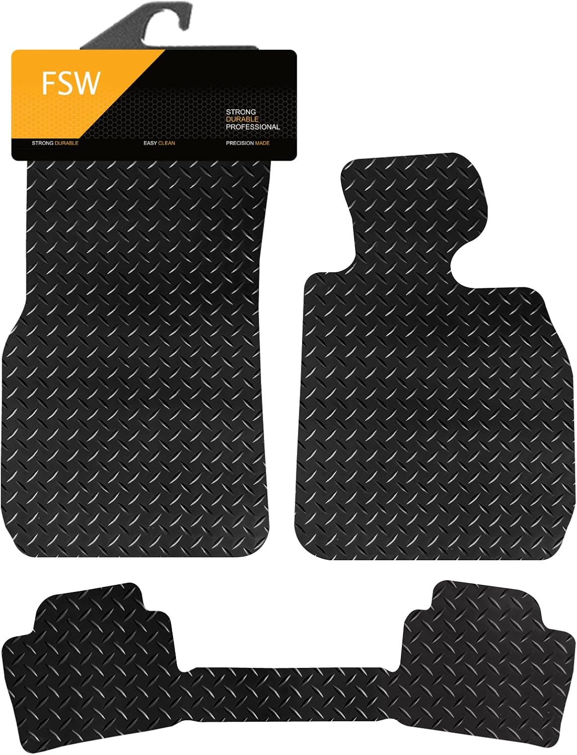 BMW 3 Series F30 F31 2012-2019 With 1 Piece Rear Mat Fully Tailored Car Floor Mats