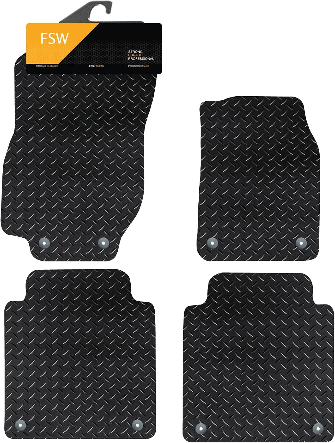 Audi A8 LWB 2018-On Fully Tailored Car Floor Mats